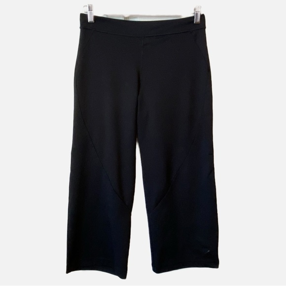 Adidas Climalite Wide Leg Cropped Capris Medium - Picture 2 of 16